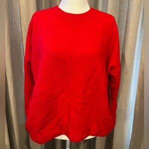 VINCE CAMUTO oversized crewneck sweater